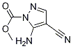 Methyl 5-aMino-4-cyano-1H-pyrazole-1-carboxylate CAS#: 220131-57-7