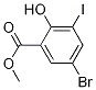 Methyl 5-bromo-2-hydroxy-3-iodobenzenecarboxylate CAS#: 18071-51-7