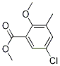 Methyl 5-chloro-2-Methoxy-3-Methylbenzoate CAS#: 16220-96-5