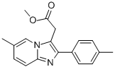 Methyl 6-methyl-2-(4-methylphenyl)imidazo[1,2-a]pyridine-3-acetate CAS#: 258273-50-6