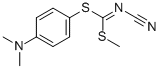 Methyl(4-dimethylaminophenyl)cyanocarbonimido-dithioate CAS#: 100477-75-6