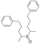 Methyl(4-phenylbutyl) sulfoxide CAS#: 15733-02-5