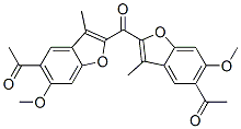 Methyl(5-acetyl-6-methoxybenzofuran-2-yl) ketone CAS#: 23840-15-5