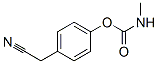 Methylcarbamic acid 4-(cyanomethyl)phenyl ester CAS#: 13792-24-0
