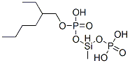 Methylsilanediol bis[phosphoric acid (2-ethylhexyl)] ester CAS#: 19097-77-9