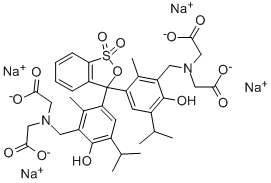 Methylthymol blue, sodium salt, indicator grade CAS#: 108722-19-6