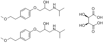 Metoprolol tartrate CAS#: 56392-17-7