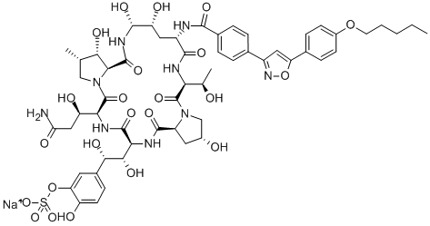Micafungin sodium CAS#: 208538-73-2