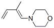 Morpholine,  4-(2-methyl-1,3-butadienyl)-  (7CI,8CI) CAS#: 10321-84-3