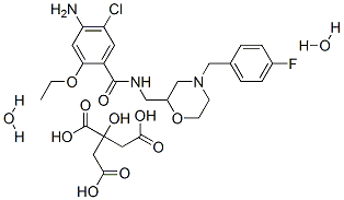 Mosapride citrate dihydrate CAS#: 156925-25-6