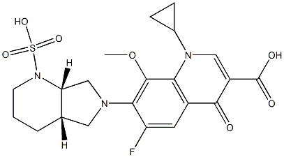 Moxifloxacin N-sulfate CAS#: 234080-64-9
