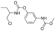 N-[1-(Chloromethyl)propyl]carbamic acid 3-methoxycarbonylaminophenyl ester CAS#: 23121-99-5