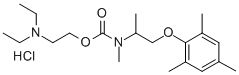 N-(1-Mesityloxy-2-propyl)-N-methylcarbamic acid, 2-(diethylamino)ethyl ester, hydrochloride CAS#: 100836-53-1