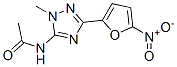 N-[1-Methyl-3-(5-nitro-2-furyl)-1H-1,2,4-triazol-5-yl]acetamide CAS#: 10187-79-8