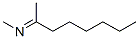 N-(1-Methylheptylidene)methylamine CAS#: 18641-72-0