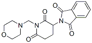 N-[1-(Morpholinomethyl)-2,6-dioxo-3-piperidyl]phthalimide CAS#: 10329-95-0