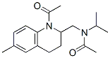 N-[(1-acetyl-1,2,3,4-tetrahydro-6-methyl-2-quinolyl)methyl]-N-isopropylacetamide CAS#: 22982-86-1
