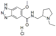 N-[(1-ethylpyrrolidin-2-yl)methyl]-6-methoxy-1H-benzotriazole-5-carboxamide monohydrochloride CAS#: 28322-37-4