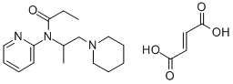 N-(1-methyl-2-piperidinoethyl)-N-(2-pyridyl)propionamide fumarate CAS#: 13717-04-9