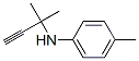 N-(1,1-Dimethyl-2-propynyl)-p-toluidine CAS#: 14465-52-2