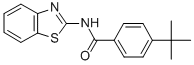 N-(1,3-benzothiazol-2-yl)-4-tert-butylbenzamide CAS#: 200726-43-8