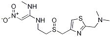 N-[2-[[[2-[(Dimethylamino)methyl]-4-thiazolyl]methyl]sulfinyl]ethyl]-N'-methyl-2-nitro-1,1-ethenediamine CAS#: 102273-13-2