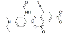 N-[2-[(2-cyano-4,6-dinitrophenyl)azo]-5-(diethylamino)phenyl]acetamide CAS#: 24170-60-3