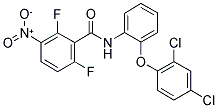 N-[2-(2,4-DICHLOROPHENOXY)PHENYL]-2,6-DIFLUORO-3-NITROBENZAMIDE CAS#: 260553-38-6