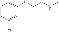 N-[2-(3-CHLOROPHENOXY)ETHYL]-N-METHYLAMINE CAS#: 102308-82-7