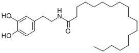 N-[2-(3,4-DIHYDROXYPHENYL)ETHYL]OCTADECANAMIDE CAS#: 105955-10-0