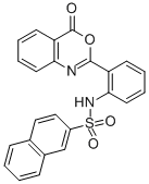 N-[2-(4-Oxo-4H-3,1-benzoxazin-2-yl)phenyl]-2-naphthalenesulfonamide CAS#: 10128-55-9