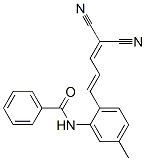 N-[2-(4,4-Dicyano-1,3-butadienyl)-5-methylphenyl]benzamide CAS#: 100243-29-6