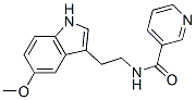 N-[2-(5-methoxy-1H-indol-3-yl)ethyl]pyridine-3-carboxamide CAS#: 29745-42-4