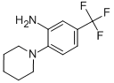 N-(2-AMINO-4-TRIFLUOROMETHYLPHENYL)PIPERIDINE CAS#: 1496-40-8