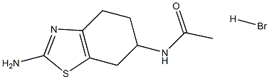 N-(2-AMino-4,5,6,7-tetrahydro-6-benzothiazolyl)acetaMide HydrobroMide CAS#: 104617-50-7