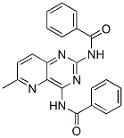 N-[2-(Benzoylamino)-6-methylpyrido[3,2-d]pyrimidin-4-yl]benzamide CAS#: 100768-45-4