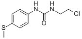 N-(2-CHLOROETHYL)-N'-[4-(METHYLSULFANYL)PHENYL]UREA CAS#: 13908-50-4