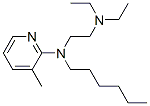 N-[2-(Diethylamino)ethyl]-N-hexyl-3-methyl-2-pyridinamine CAS#: 23845-99-0