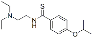 N-[2-(Diethylamino)ethyl]-p-isopropoxythiobenzamide CAS#: 18051-25-7