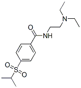 N-[2-(Diethylamino)ethyl]-p-(isopropylsulfonyl)benzamide CAS#: 21140-77-2