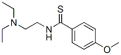 N-[2-(Diethylamino)ethyl]-p-methoxythiobenzamide CAS#: 16531-21-8
