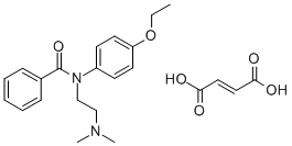 N-(2-(Dimethylamino)ethyl)-p-benzophenetidide fumarate CAS#: 101035-05-6