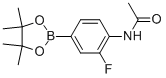 N-(2-Fluoro-4-(4,4,5,5-tetramethyl-1,3,2-dioxaborolan-2-yl)phenyl)acetamide CAS#: 269410-27-7