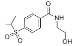 N-(2-Hydroxyethyl)-p-(isopropylsulfonyl)benzamide CAS#: 20884-74-6