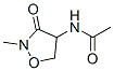 N-(2-Methyl-3-oxoisoxazolidin-4-yl)acetamide CAS#: 14617-48-2