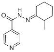 N'-(2-Methylcyclohexylidene)isonicotinic hydrazide CAS#: 15885-63-9