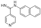 N-(2-Naphtyl)isonicotinamidine CAS#: 23564-66-1