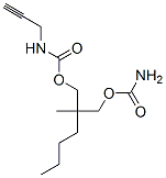 N-(2-Propynyl)carbamic acid 2-(carbamoyloxymethyl)-2-methylhexyl ester CAS#: 25385-05-1