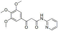 N-(2-Pyridinyl)-2-(3,4,5-trimethoxybenzoyl)acetamide CAS#: 23771-21-3