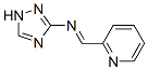 N-(2-Pyridinylmethylene)-1H-1,2,4-triazol-3-amine CAS#: 23129-85-3